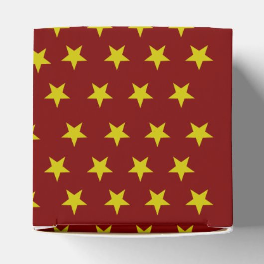 stars pattern geschenkschachtel (Oben)