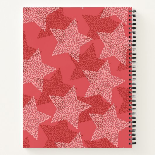 Stars pattern notizblock (Rückseite)