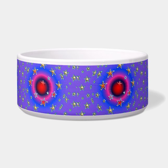Stars Pet Bowl Napf (Vorderseite)