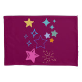 Stars Pillowcase Kissenbezug (Vorderseite-Links)
