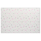 Stars Pink Gray Sleepy Eyes Stoff (Yard (91,4 cm))