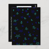 Stars Postcard Postkarte (Vorne/Hinten)