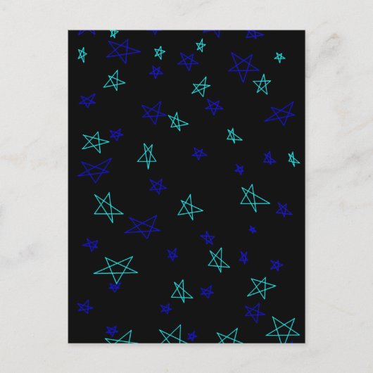 Stars Postcard Postkarte (Vorderseite)