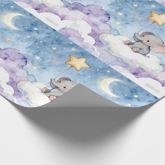 Stars repeating pattern wallpaper geschenkpapier (Ecke)