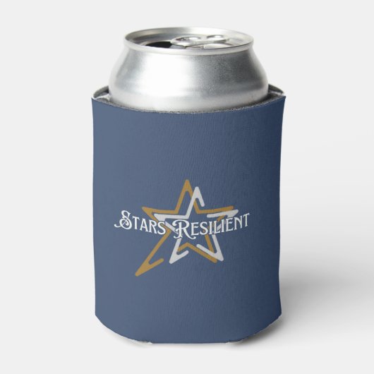 Stars Resilient - Can Cooler Dosenkühler (Kanne Vorderseite)