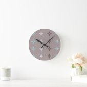 Stars Runde Wanduhr (Zuhause)