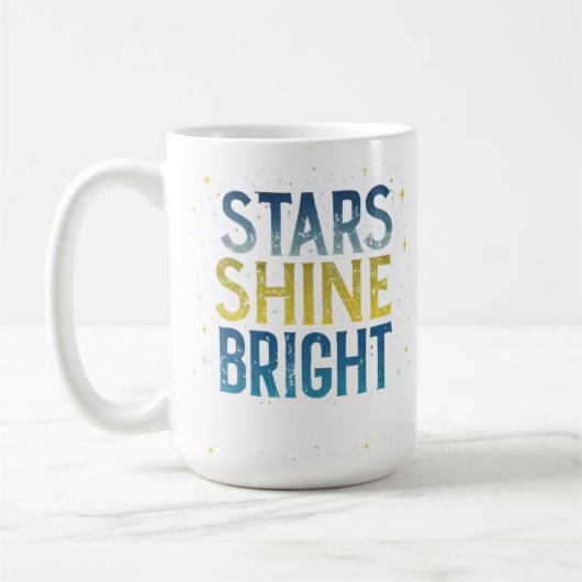 Stars Shine Bright Kaffeetasse (Links)