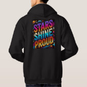 Stars Shine Proud Hoodie (Rückseite)