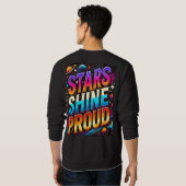 Stars Shine Proud Sweatshirt (Schwarz voll)