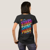Stars Shine Proud T-Shirt (Schwarz voll)