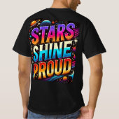 Stars Shine Proud T-Shirt (Rückseite)