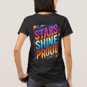 Stars Shine Proud T-Shirt (Rückseite)