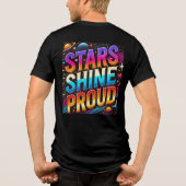 Stars Shine Proud Tri-Blend Shirt (Rückseite)