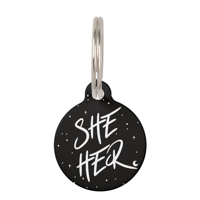 Stars Sie Ihre Pronos Haustiermarke (Vorderseite)