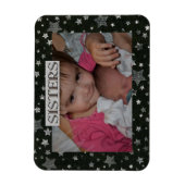 Stars Sister Foto Premium Magnet (Vertikal)