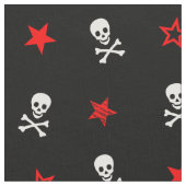 Stars & Skulls & Crossbones Stoff (Nahaufnahme)