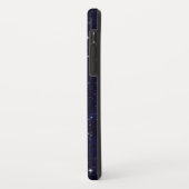 Stars Space Galaxy Blue Cosmos Night Sky Monogram Case-Mate iPhone Hülle (Hinten/Links)