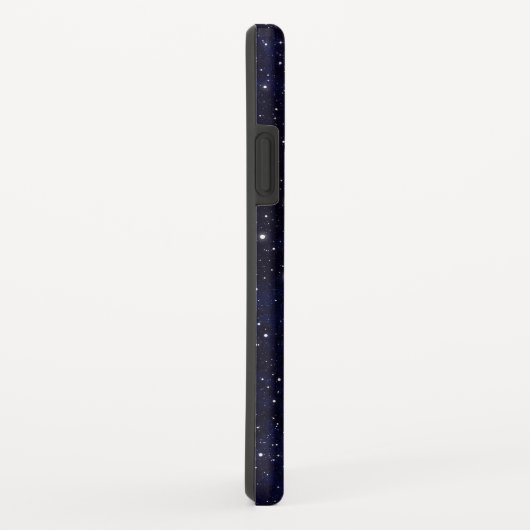 Stars Space Galaxy Blue Cosmos Night Sky Monogram Case-Mate iPhone Hülle (Hinten/Rechts)