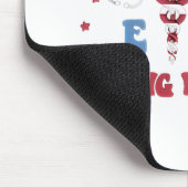 Stars Streifen E D Rettend Leben Mousepad (Ecke)