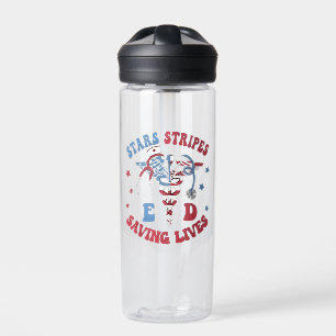 Stars Streifen E D Rettend Leben Trinkflasche