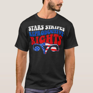 Stars Streifen Reproduktionsrechte Amerikanische F T-Shirt