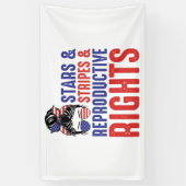 Stars Streifen Reproduktionsrechte Banner (Vertikal)