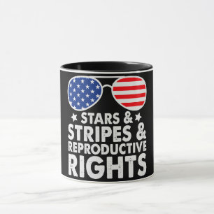 Stars Streifen Reproduktionsrechte Tasse