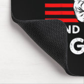 Stars Streifen und gleiche Rechte 4. Juli Frauen Mousepad (Ecke)