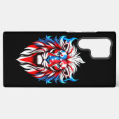 Stars Streifen und Rock Samsung Galaxy Hülle (Rückseite (Horizontal))