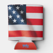 Stars & Stripes American Flag Beverage Cooler – US Dosenkühler (Rückseite)
