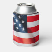 Stars & Stripes American Flag Beverage Cooler – US Dosenkühler (Kanne Rückseite)