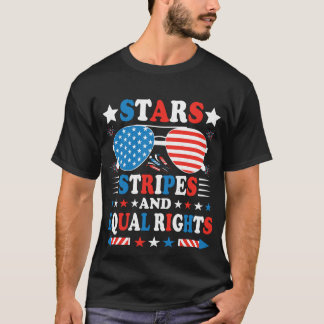 Stars, Stripes & Equal Rights – Patriotic Equality T-Shirt