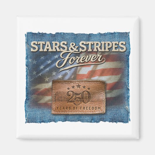 Stars & Stripes Forever - Magnet (Vorne)