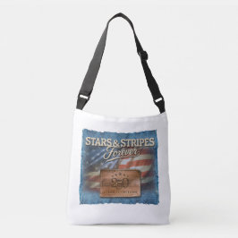 Stars & Stripes Forever - Umhängetasche Tragetaschen Mit Langen Trägern