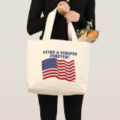 STARS & STRIPES FÜR IMMER! JUMBO STOFFBEUTEL (Vorderseite (Produkt))