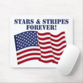 STARS & STRIPES FÜR IMMER! MOUSEPAD (Mit Mouse)