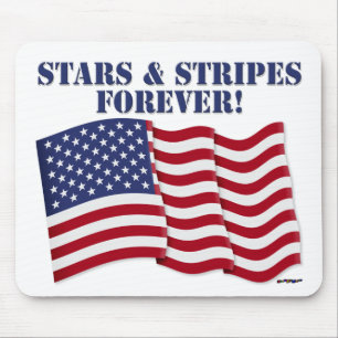 STARS & STRIPES FÜR IMMER! MOUSEPAD