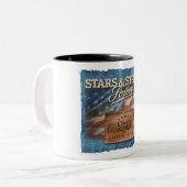 Stars & Stripes - Kaffeetasse (Vorderseite Links)