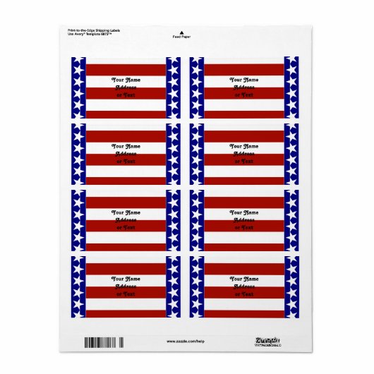 Stars & Stripes of Red White and Blue (Vorne)