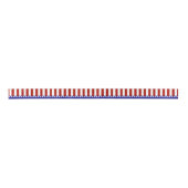 Stars & Stripes of Red White and Blue Satinband (Vorderseite)