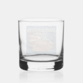 Stars & Stripes - Rocks Glas (Rückseite)