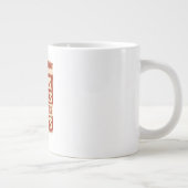 Stars, Stripes & Women’s Rights Distressed Flag Jumbo-Tasse (Rechts)