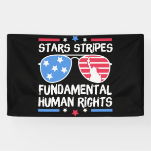 Stars Strips Grundrecht Banner