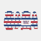 Stars Strips Wortart Juli Vierte Gastgeschenk Box Geschenkschachtel (Ungefaltet)