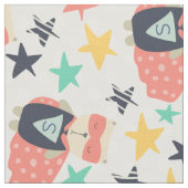 Stars Super Hero Fabric Stoff (Nahaufnahme)