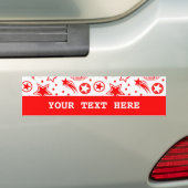 Stars Tattoos rot + Ihre Ideen Autoaufkleber (Auf Auto)