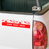 Stars Tattoos rot + Ihre Ideen Autoaufkleber (Auf Lkw)