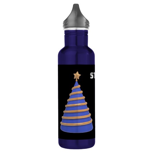 Stars Textname Stainless Steel Water Flasche Edelstahlflasche (Links)