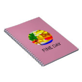 stars tree_FINE DAY Notizblock (Rechte Seite)