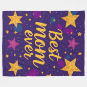 Stars Trendy Luxury Gift Collection Fleecedecke (Vorderseite (Horizontal))